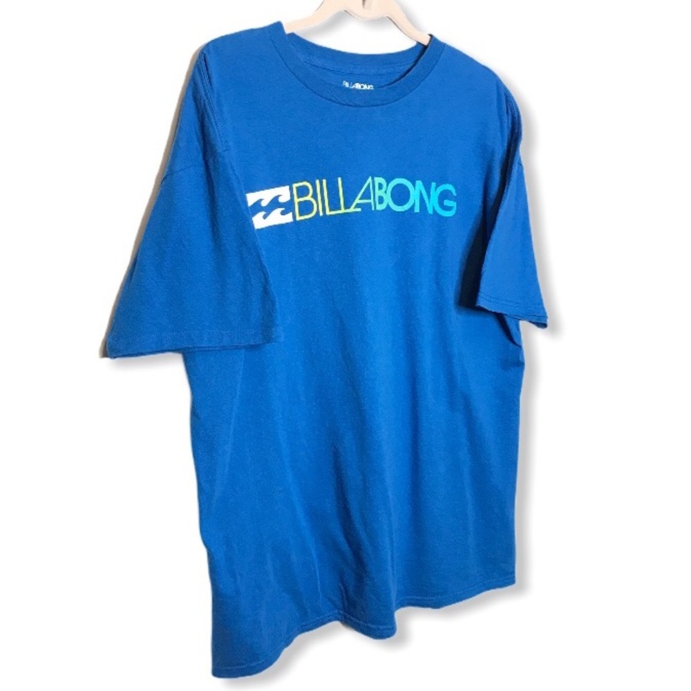 BILLABONG Mens Blue XL Short Sleeve T-Shirt